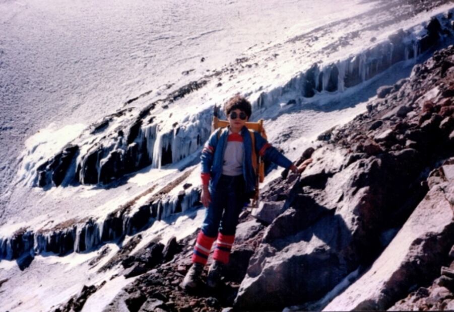 Teresita, la primera en dormir dentro del cráter del Popocatépetl 
