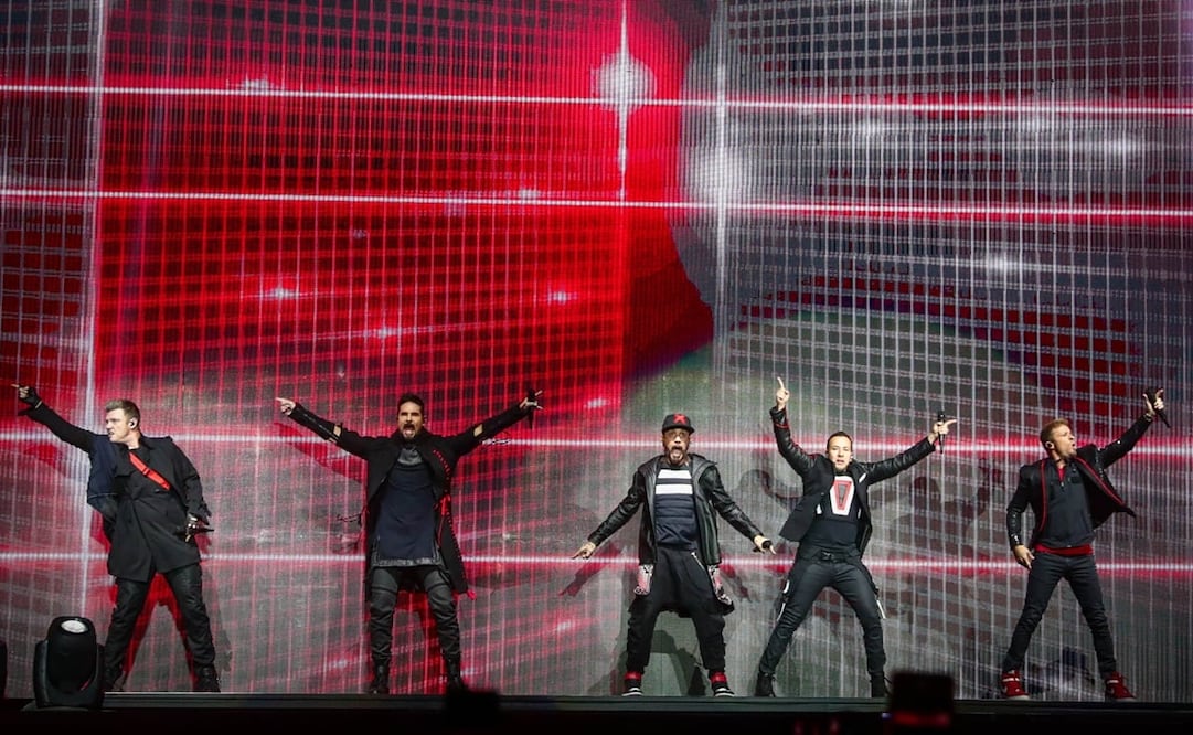 Backstreet Boys en el Palacio de los Deportes. Foto: Diego Simón