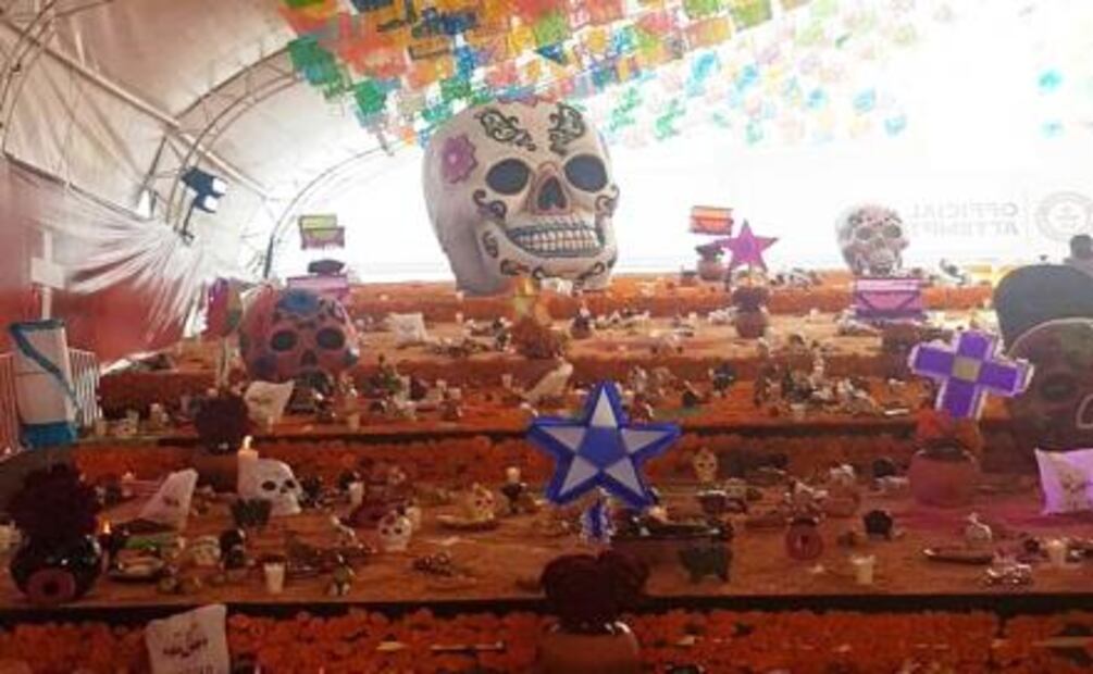 Megaofrenda en Hidalgo se lleva el récord Guinness