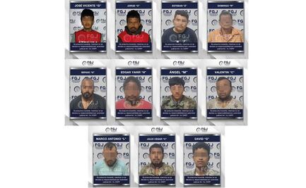 Detienen a 12 hombres, entre ellos un menor de edad, por balaceras y bloqueos en San Fernando, Tamaulipas