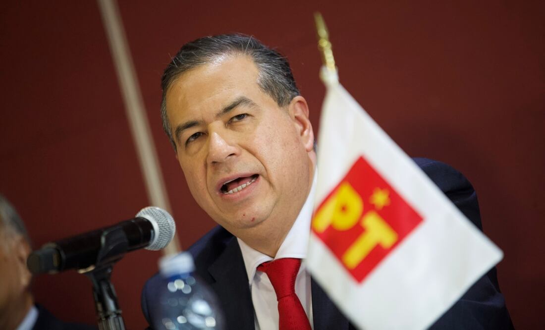 El PT anunció a Ricardo Mejía como candidato da la gubernatura de Coahuila / Foto: Germán Espinosa EL UNIVERSAL