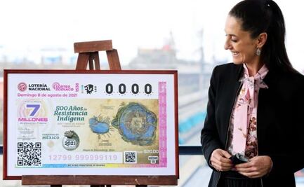 Develan billete de lotería conmemorativo por 500 años de resistencia indígena
