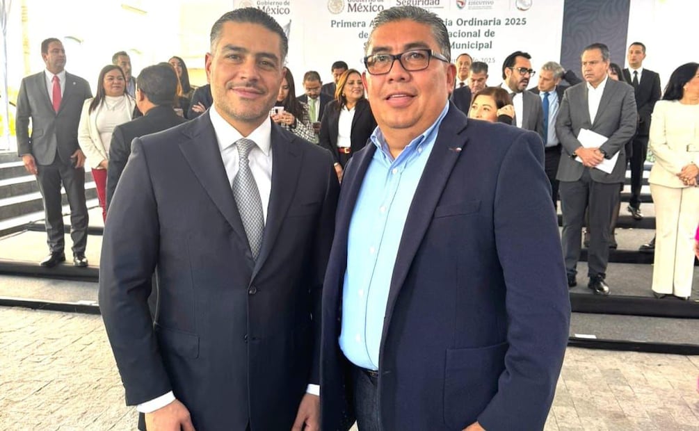 Harfuch preside junto a alcalde Navarro Muñiz Conferencia de Seguridad Pública Municipal (10/12/2025). Foto: Especial