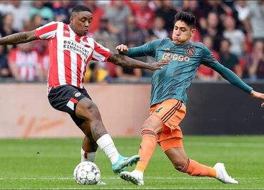 Edson Álvarez jugó los 90 en Clásico de Holanda