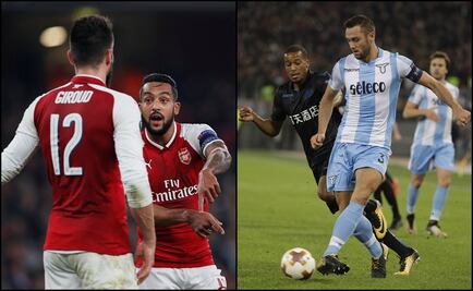 Arsenal y Lazio clasifican en Europa League