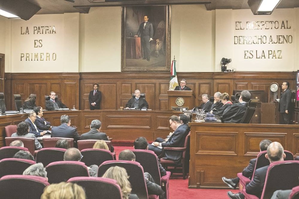 Sesión de la Suprema Corte de Justicia de la Nación. Foto: Archivo