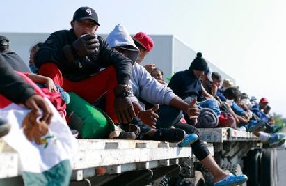 Aseguran a 59 migrantes en distintos puntos de Veracruz 