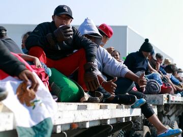 Aseguran a 59 migrantes en distintos puntos de Veracruz