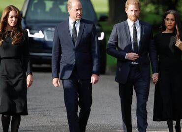 Muere reina Isabel II: el duelo ha unido nuevamente a los príncipes William y Harry