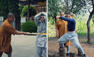 De la cocina al templo Shaolin; así es el extremo entrenamiento de Roro para la Velada del Año