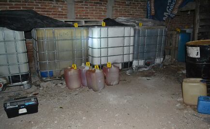 PGR decomisa más de ocho mil litros de hidrocarburo en NL