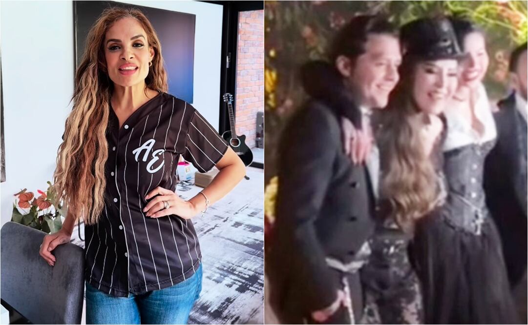 Alma Cero fue una de las invitadas a la fiesta de cumpleaños de Cristy, la madre de Christian Nodal.
Fotos: Instagram y Especial