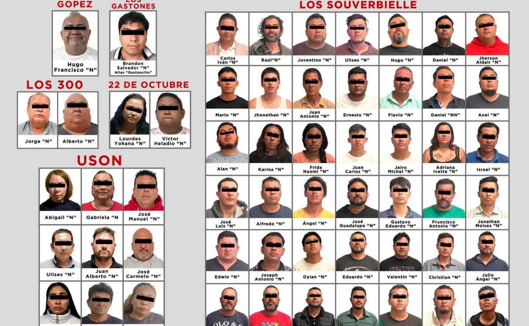 Vinculan a proceso a 73 personas por delitos de despojo en Edomex (19/06/2025). Foto: Especial