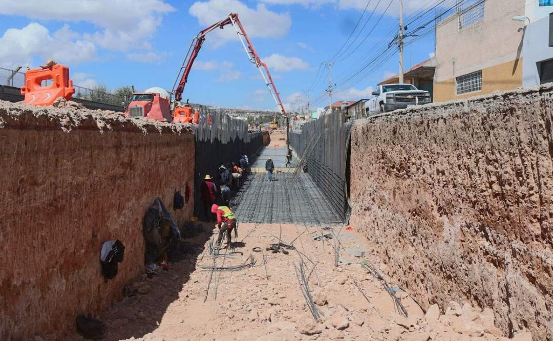 Modernización de infraestructura pluvial en Hidalgo tras inundaciones (18/06/2025). Foto: Especial