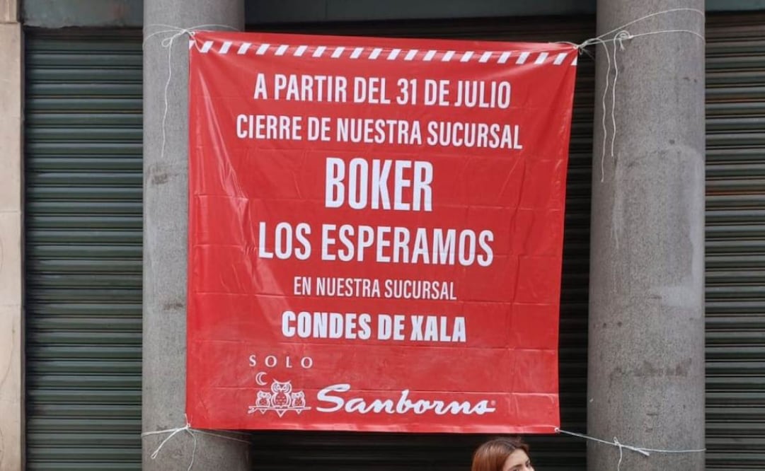 Cierre de sanborns. Foto: Cortesía Laura Islas