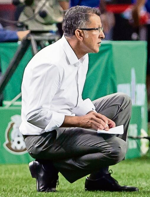 El timonel tricolor, satisfecho por el dominio ante los guaraníes (JAM MEDIA)