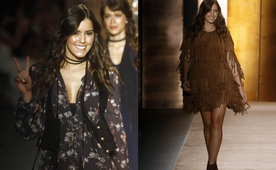 Modeló para la firma Falabella  Foto:EFE