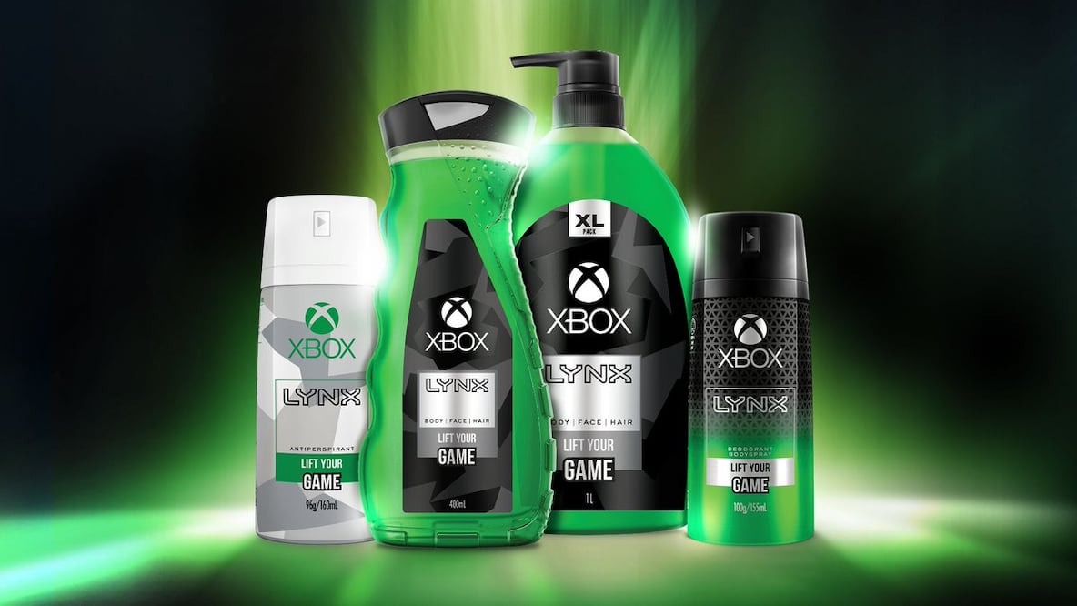 Xbox Lynx, nueva línea de belleza masculina. Foto: Twitter