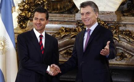 EPN praises the "shared vision" of Argentina and Mexico