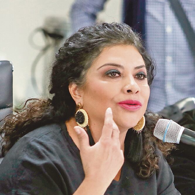 Clara Brugada Molina. FOTO: ARCHIVO EL UNIVERSAL