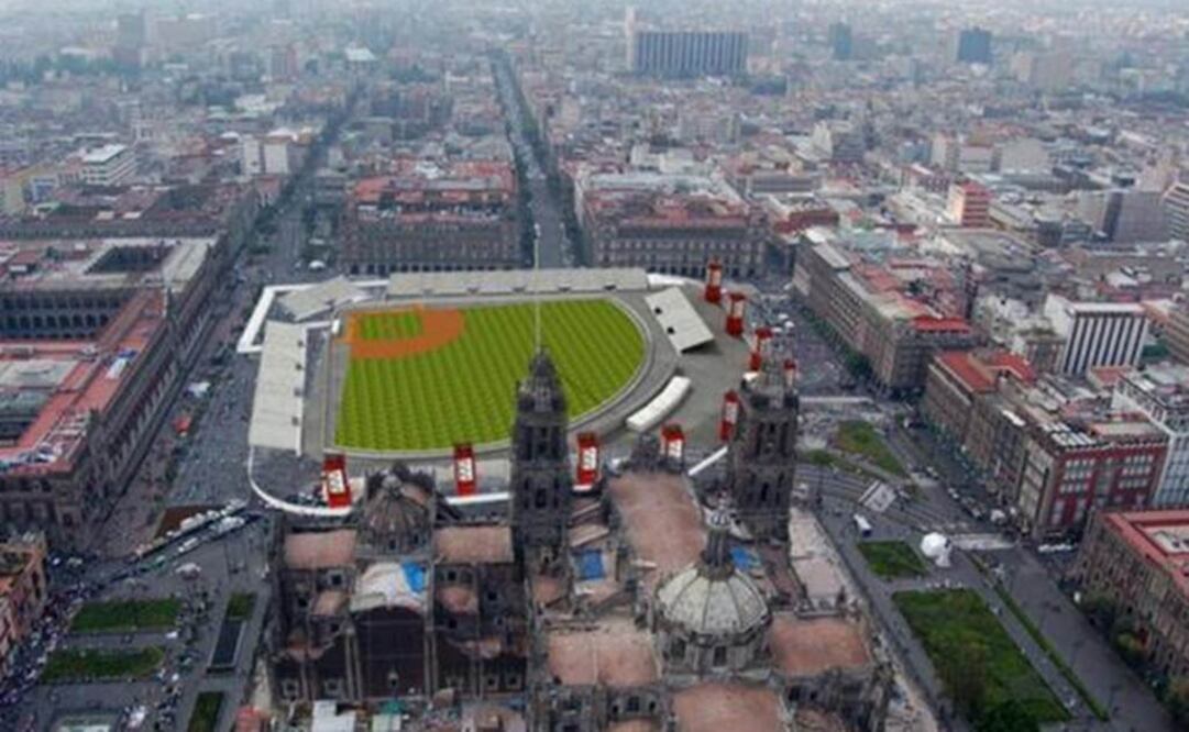 Miguel Ángel Mancera presentó el Home Run Derby. Tomada de: @ManceraMiguelMX