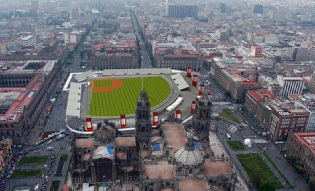 Miguel Ángel Mancera presentó el Home Run Derby. Tomada de: @ManceraMiguelMX