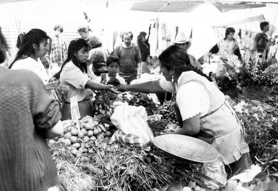 Los primeros mercados sobre ruedas