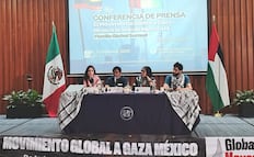 Mexicanos alistan nueva flotilla de ayuda humanitaria a Gaza; "no queremos Mundial, queremos una Palestina libre", dicen