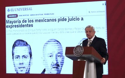 SCJN decidirá con libertad sobre consulta de expresidentes: AMLO