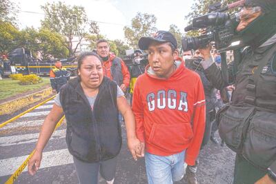 Gaby iba a trabajar y murió en el atentado a García Harfuch