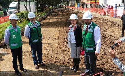 Gobierno capitalino supervisa obras de mantenimiento en avenida Ceylán