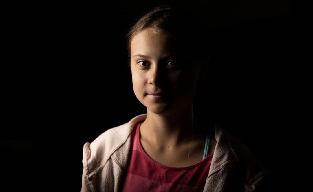 La joven activista Greta Thunberg (Photo by Johannes EISELE / AFP)