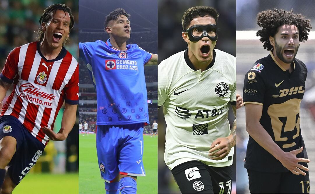 Chivas y América pueden hundir a Cruz Azul y Pumas