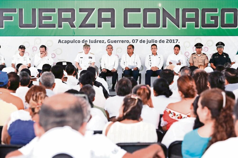 Los gobernadores de Guerrero, Hidalgo, Puebla, y el jefe de Gobierno de la CDMX, participaron en la acciones del operativo. (FOTOS: CRISTOPHER ROGEL. EL UNIVERSAL)