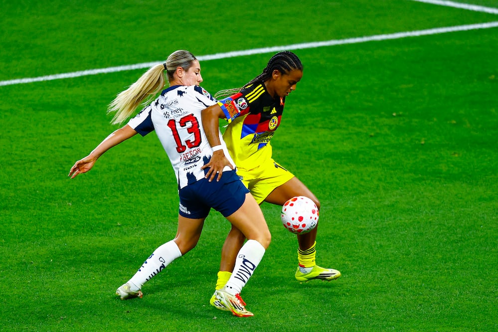 América y Monterrey Femenil, durante el partido de ida correspondiente a la final del Clausura 2026 - Foto: Imago7