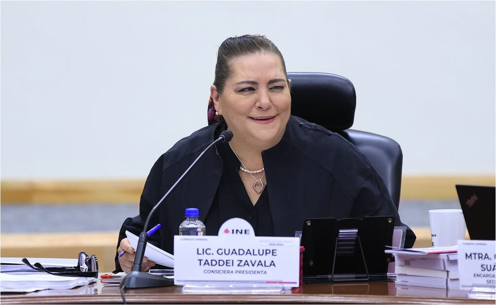Guadalupe Taddei, consejera presidenta del INE. Foto: Fernanda Rojas/EL UNIVERSAL