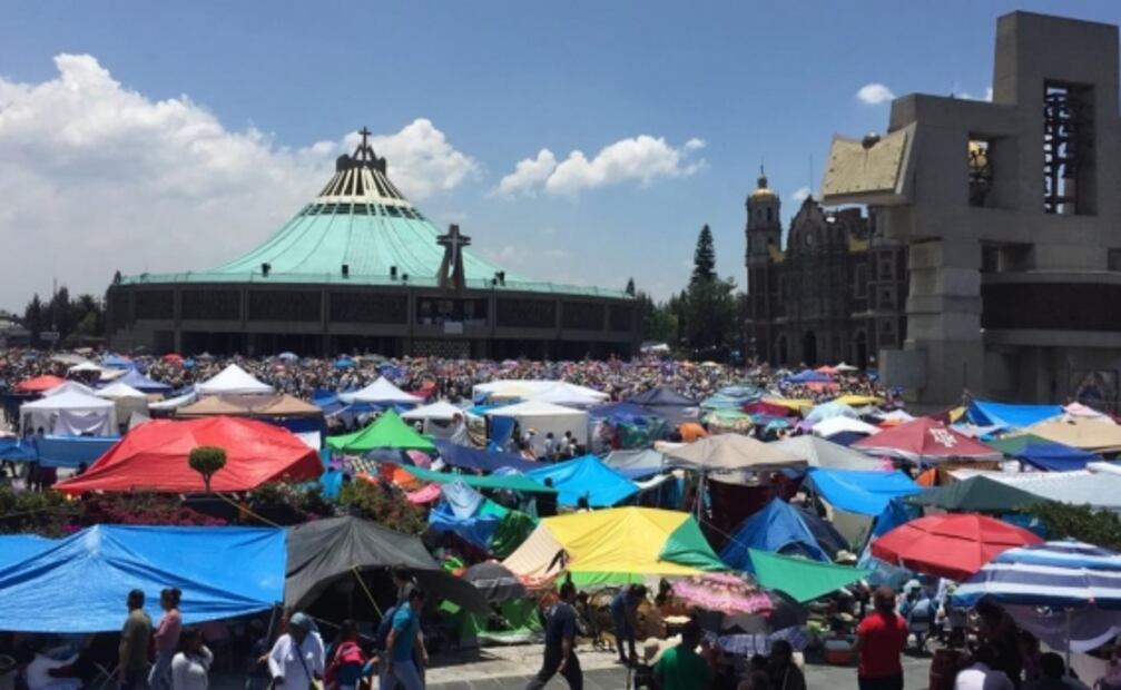 Más de 60 mil fieles de Querétaro llegan a la Basílica de Guadalupe