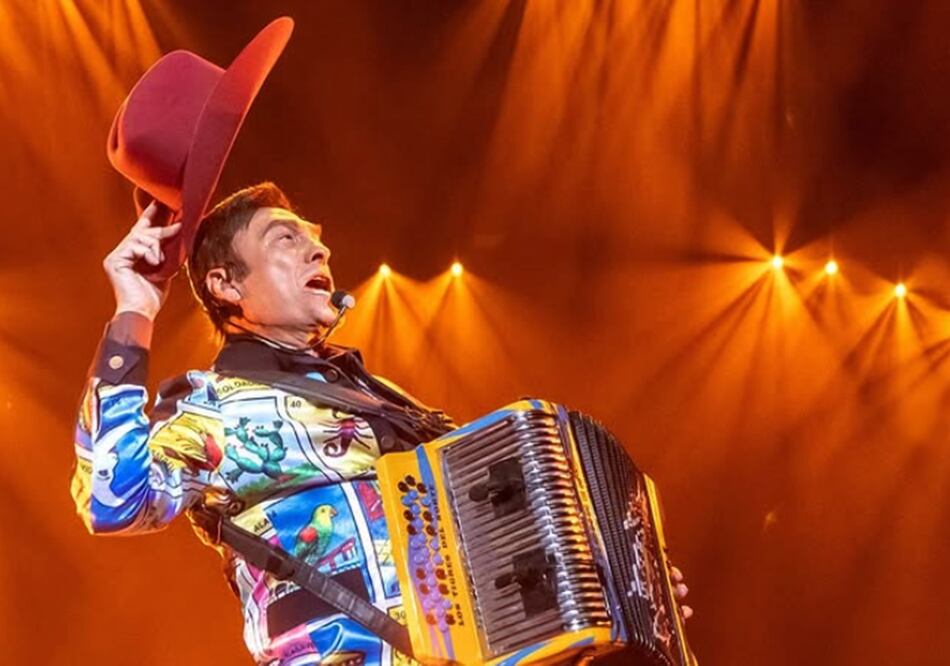Jorge Hernández, vocalista y acordeonista de Los Tigres del Norte.
Foto: Instagram, vía @jorgehernandezltn