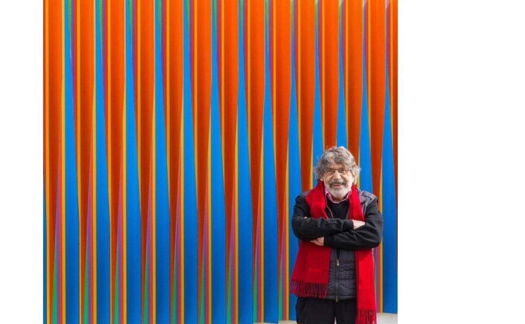 Carlos Cruz-Díez. Foto: Captura Instagram Carlos Cruz-Díez