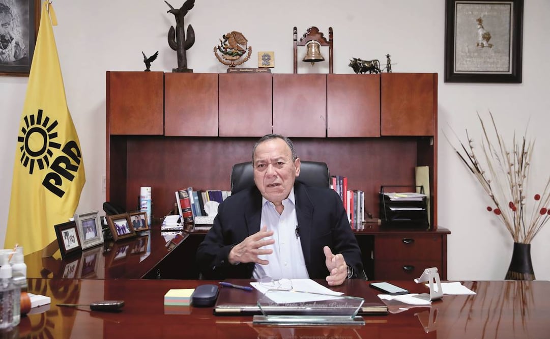 Jesús Zambrano, dirigente nacional del PRD. Foto: Valente Rosas/ EL UNIVERSAL