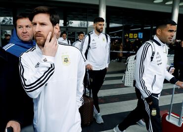 Messi se ausenta del entrenamiento de Argentina