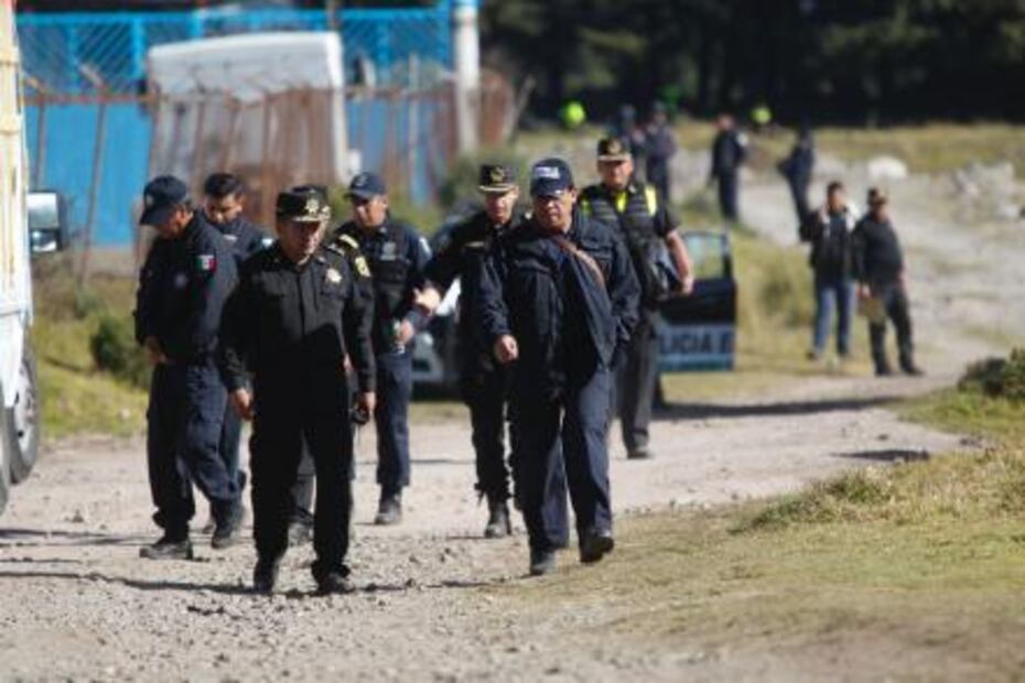 Custodian policías reactivación de obras del Tren Interurbano