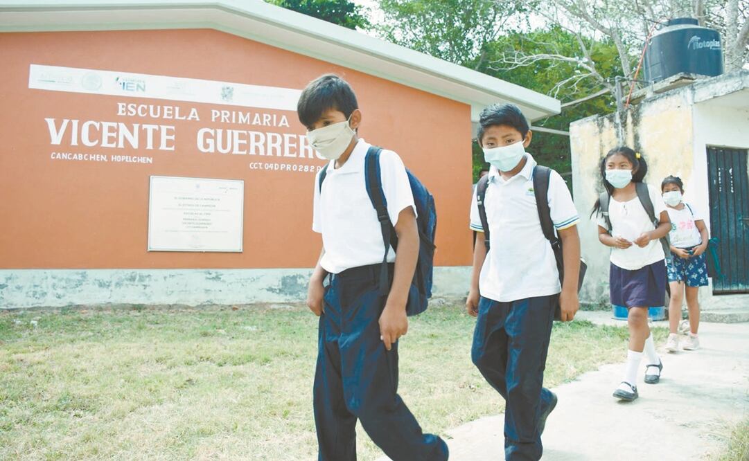 En el oriente del estado de Campeche, tanto Hopelchén como Cancabchén tienen nueve escuelas abiertas en total. Foto: Archivo/ El Universal.