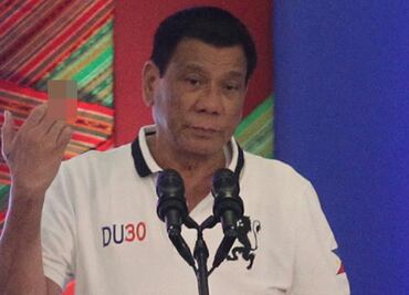 "Que se jodan", dice presidente filipino a miembros de la UE