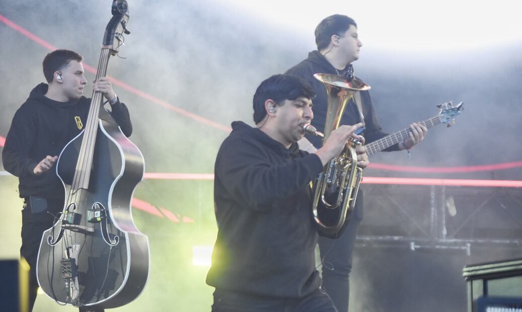 Ciudad de México. Se llevó a cabo el Flow Fest 2023 en el Autódromo Hermanos Rodríguez. Se presentó Gabito Ballesteros. Foto: Eduardo Castañeda/EL UNIVERSAL.