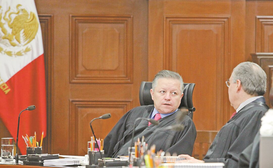 El artículo transitorio busca extender por dos años más la presidencia del ministro Arturo Zaldívar. Foto: Archivo/ El Universal.