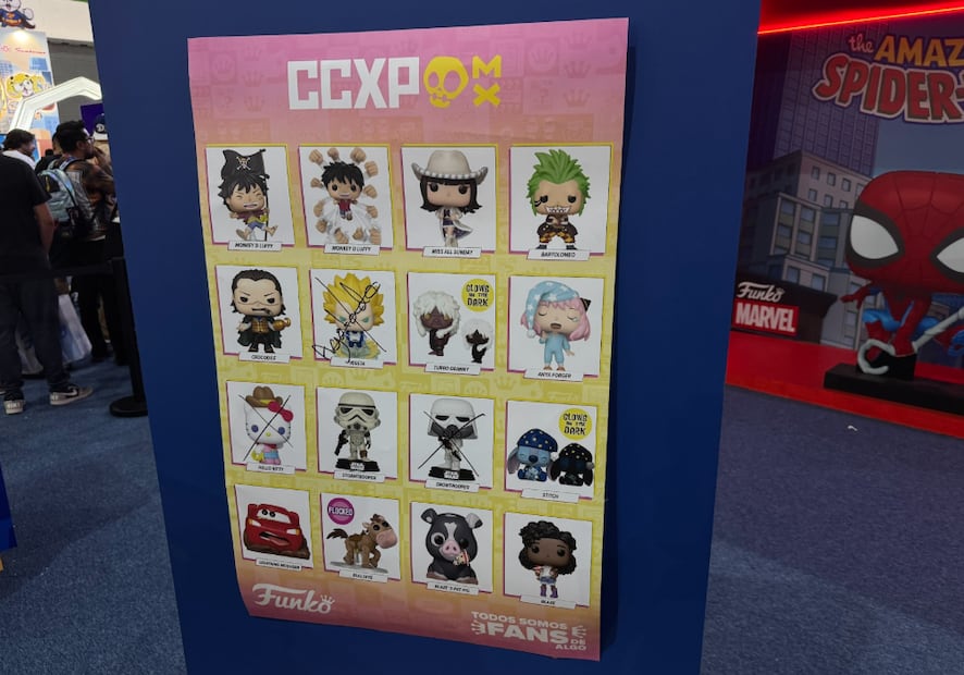 Local de Funko en el CCXP México 2026.
Foto: EL UNIVERSAL / César González