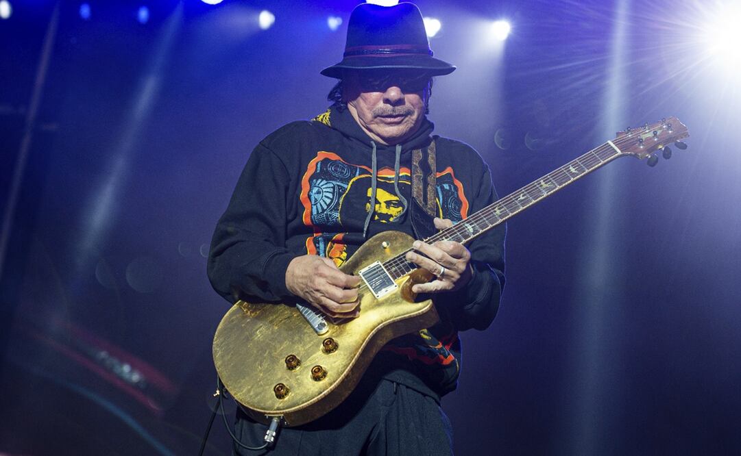 Carlos Santana. Foto: Archivo 