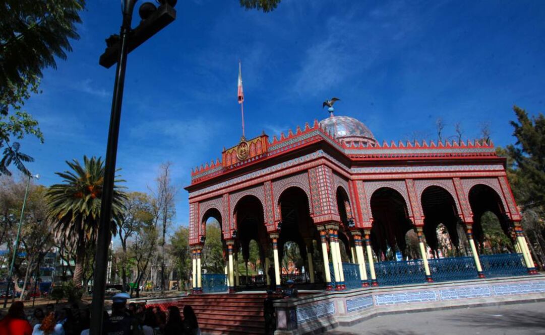 Los participante conocerán la historai del Kiosco Morisco en Santa María la Ribera, diseñado a finales del siglo XIX. FOTO: Archivo / EL UNIVERSAL