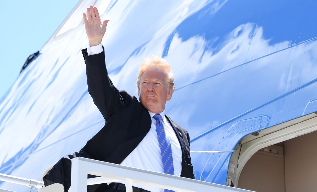 "Es una ocasión única", que "no volverá a ocurrir", dijo Trump en una conferencia de prensa antes de retirarse de la cumbre del G7 en la ciudad de La Malbaie, Canadá (Foto: AFP)